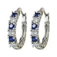 thumbnail image 2 of Fiudx Pendientes de Diamantes Huecos, Deslumbrante Diseño con Incrustaciones de Cristal, Exquisita Artesanía de Aleación, Estilo Elegante para Fiestas o Uso Diario, Perfectos para Mujeres a La Moda,, 2 of 6