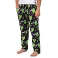 thumbnail image 7 of Rick and Morty Mens' TV Show Series Portal Tossed Print Sleep Pajama Pants, 7 of 7