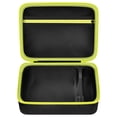thumbnail image 2 of Case Compatible with Brother P-Touch PTD220 D210 Home/Office Everyday Label Maker, Storage Holder Carrying Organizer for Label Tapes, AC Adapter, Charging Cables (Box Only) - Black, 2 of 6
