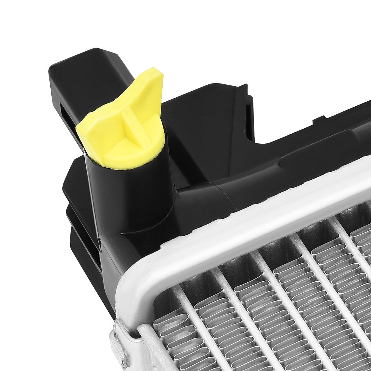 LEDKINGDOMUS Aluminum Radiator for 2014-2018 Jeep Cherokee (Fits L4 2.4L & V6 3.2L) High Cooling Efficiency Leakproof Design