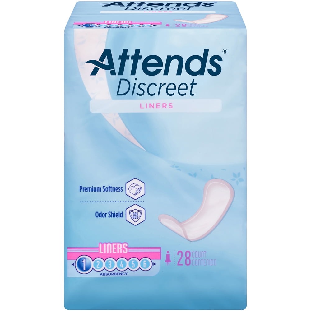 Attends ADLINER Discreet Panty Liners672/Case