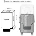 thumbnail image 2 of HSHDLDF Protège-Valise Housses de Protection pour Valise en PVC, 2 of 7