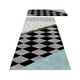 thumbnail image 2 of Pack de 2 alfombrillas antifatiga para cocina | Alfombrilla acolchada antideslizante para fregadero y escritorio | Alfombras impermeables y antimanchas para cocina, oficina y lavandería (40 x 60 cm, 2 of 8