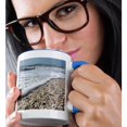 thumbnail image 2 of 3drose, Seashells, Sanibel Island, Gulf Coast, Florida - Us10 Dfr0166 - David R. Frazier, 15oz Two-tone Blue Mug, 2 of 6