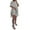 Grey, variant on Curuila Womens Two Piece Set Short Sleeve Solid Color Crew Neck Loose Shirts Shorts Breathable Soft Outfit Set Black Size L