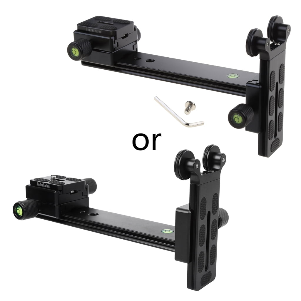 Overhead Camera Desk Mount Stand With Adjustable Arms - 1/4", 3/8", 5/8" Screws For DSLR, Webcam, Ring Light, Phone