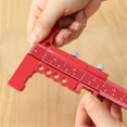 thumbnail image 3 of T-shaped Ruler Multifunction Ruler Woodworking Marking Ruler Measuring Ruler Woodworking Construction Ruler, 3 of 8