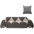 thumbnail image 2 of SHANNA Chenille Couch Covers, Boho Sofa Throw Blanket with Tassel, Sectional Sofa Covers for 3 Cushion Couch Geometric Futon Couch Slipcover, 2 of 10