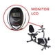 thumbnail image 2 of Bicicleta Estática Negro con Gris Sunny Health & Fitness Reclinada Magnética, 2 of 4
