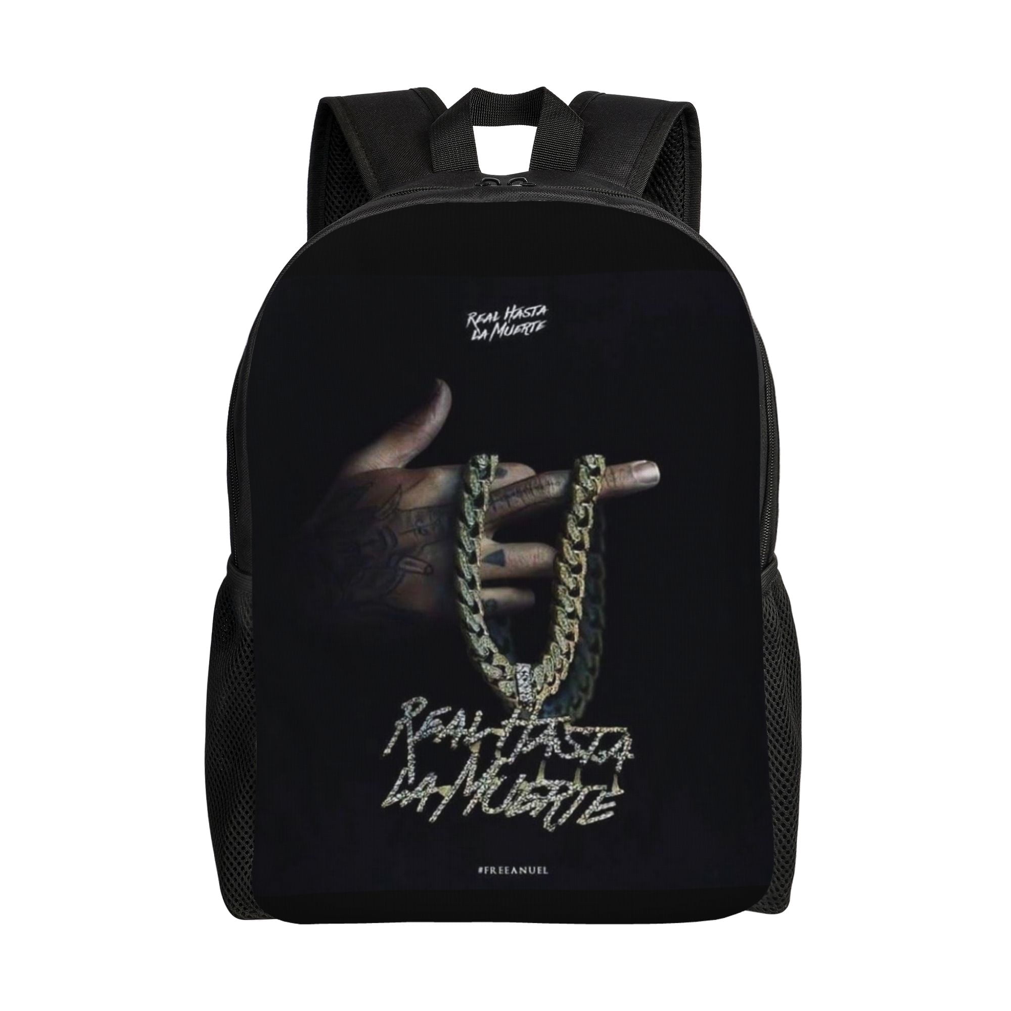 Real Hasta La Muerte Travel Backpack Lightweight Large Capacity Laptop Backpacks Casual Daypack Rucksack