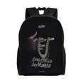 thumbnail image 1 of Real Hasta La Muerte Travel Backpack Lightweight Large Capacity Laptop Backpacks Casual Daypack Rucksack, 1 of 5