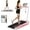 Pink, variant on YZRUN Treadmill with Foldable Handle Bar, Under Desk Walking Pad with 10% Incline, 3.0 HP Quiet Treadmills for Home, 320 LBS Capacity
