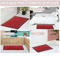 thumbnail image 7 of Home Weavers Luxury Collection 100% Cotton Reversible Bathroom Rug Set Machine Washable Bathroom Rug-17"x24", Bathroom Rug- 24"x40", Red Color 2 Piece Bath Rug set, 7 of 7