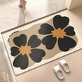 thumbnail image 4 of Ohufall Bathroom Decor Non Slip Floor Mat Washable Rugs Diatomite Absorbent Quick Drying Household Bathroom Door Foot Mat, 4 of 6