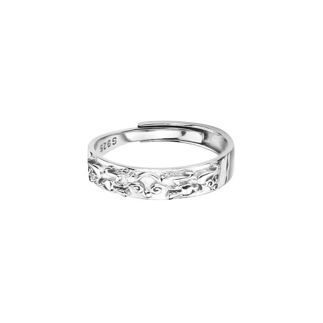 Guardurnaity Anillo para hombre, anillos de apertura de Metal, decoración para novio, joyería ajustable de moda para citas, decoraciones para fiestas, Ropa, zapatos y accesorios Miscelánea Guardurnaity AP015601-00