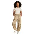 thumbnail image 5 of Landzoo Teen Girls Athletic Cargo Pants Wide Leg With Pockets And Drawstring Fall Casual Kid Girls Baggy Trousers, 5 of 6
