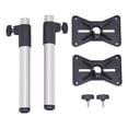 thumbnail image 3 of Stainless Steel Undermount Sink Brackets Adjustable Support Sink Legs 13.8-23.6", 3 of 8