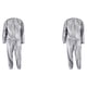 thumbnail image 1 of Sonducket Fitness Sauna Suit Exercise Gym Home Suit   Pants Hoodie Sweat Amarillo XXL 2piezas, 1 of 1