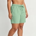 thumbnail image 4 of Guluxicc Women's Lounge Shorts with Pockets Elastic Waist Drawstring Summer Casual Short Trousers for Everyday Wear, 4 of 8