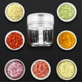 thumbnail image 2 of Wireless Electric Garlic Machine Mini Food Garlic Vegetable Chopper Grinder Crusher Press For Meat Fruit Onion, 2 of 8