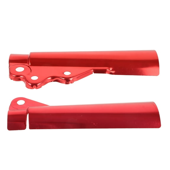 PBPBOX 1Pair Aluminum Front Shock Absorber Protector Red Motorcycle Supply Accessory