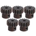 thumbnail image 2 of Engranaje De Motor, Con Tornillos M4 RC Car Gear, Para Coche De Control Remoto TRX4 D90 D110 Axial Scx10 90046 1/10 Crawler Car YLSHRF 15T Motor Gear, 2 of 8