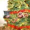 thumbnail image 3 of Treasuregurus Black Felt Top Hat Christmas Tree Topper, Black, 5", 3 of 4