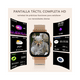 thumbnail image 4 of Reloj Inteligente Blossom  1.75'' Smartwatch Para Hombres Y Mujeres dorado, 4 of 5