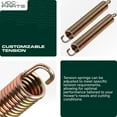 thumbnail image 2 of UDC Parts 732-0459C Tension Spring, 2 pcs for MTD Cub Cadet 732-0459 732-0459B 932-0459 LTX1040 LT-1024 LGTX-1050 Yard Machine 136E470F000, 2 of 6