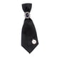 thumbnail image 1 of Corbata de mujer Corbatas estrechas elegantes Broche de cinta lisa Pajarita para estudiante Regalo del día de San Valentín Accesorios de ropa de fiest negro, 1 of 8