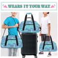 thumbnail image 6 of Dance Bag for Kids Girls Personalized Bag Name Overnight Bag Ballet Bag Gym Bag Light Blue, 6 of 7