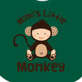 thumbnail image 4 of Inktastic Mimi Little Monkey Grandchild Boys or Girls Baby Bib, 4 of 4