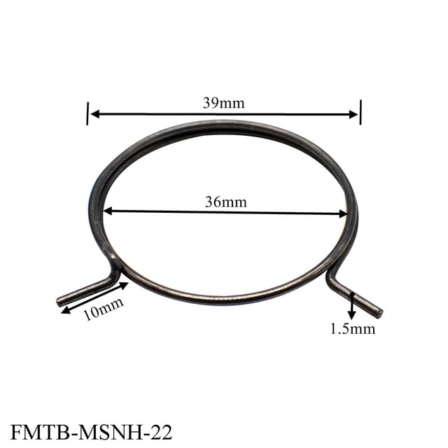 Accesorios de resorte para cerradura de puerta Puerta de seguridad Daquan Puerta de madera Cerradura para puerta de inodoro Cerradura para dormitorio Manija Cilindro de cerradura Anillo de retención