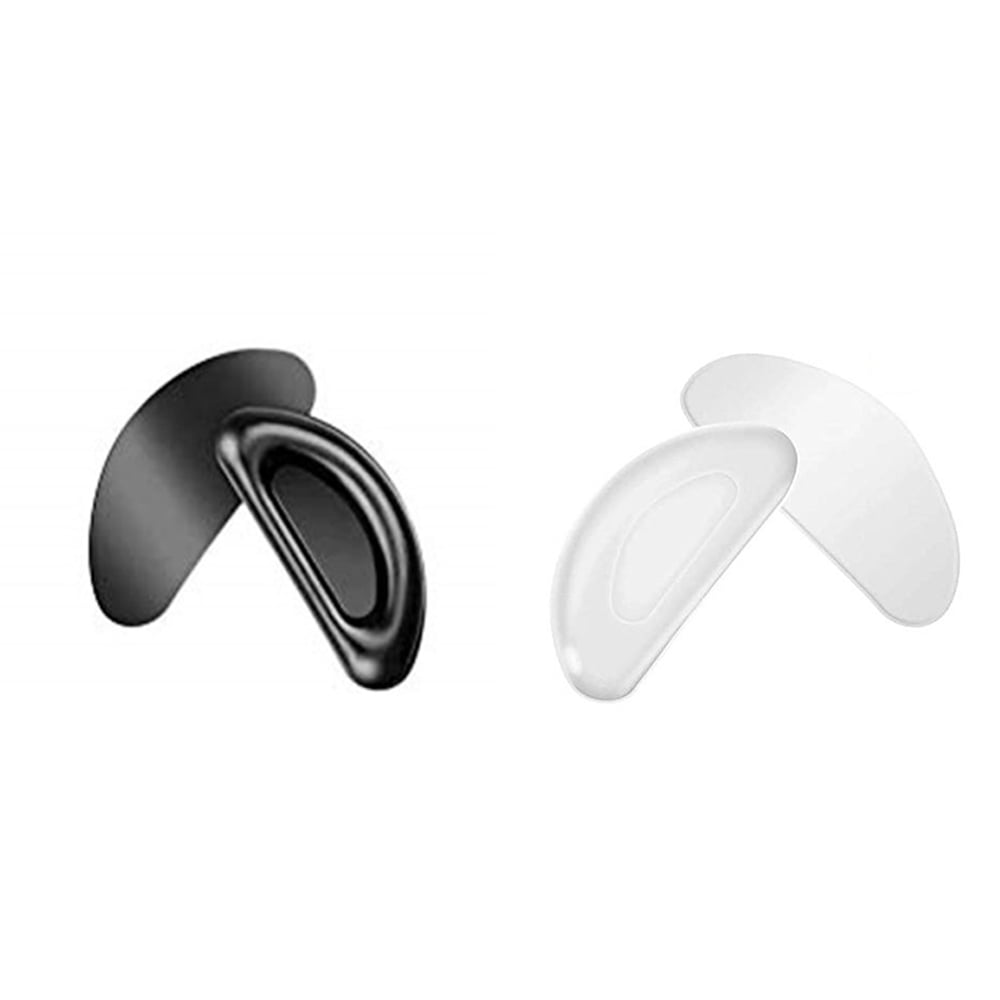 tooloflife 12 Pairs Silicone Eyeglass Nose Pads AntiSlip Adhesive for