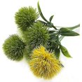thumbnail image 5 of Paquete de 10 flores artificiales de diente de león, ramo de plantas, flores de plástico para decoración del hogar, decoración de boda, 5 of 5