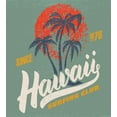 thumbnail image 3 of Ambesonne Hawaii Duvet Cover Sets, Surfing Club Logo Art, 2-Queen, Reseda Green Multicolor, 3 of 7