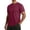 Wine, variant on Bbyeadc Mens Workout Shirts Short Sleeve Athletic Dry Fit Tshirt Moisture Wicking Gym Running Performance Summer Shirts,Wine (S)