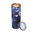 thumbnail image 2 of 20oz Stainless Steel Mug, Demon Slayer Tokitou Muichirou Coffee Cup Vacuum Insulated Tumbler Double Wall, 2 of 7