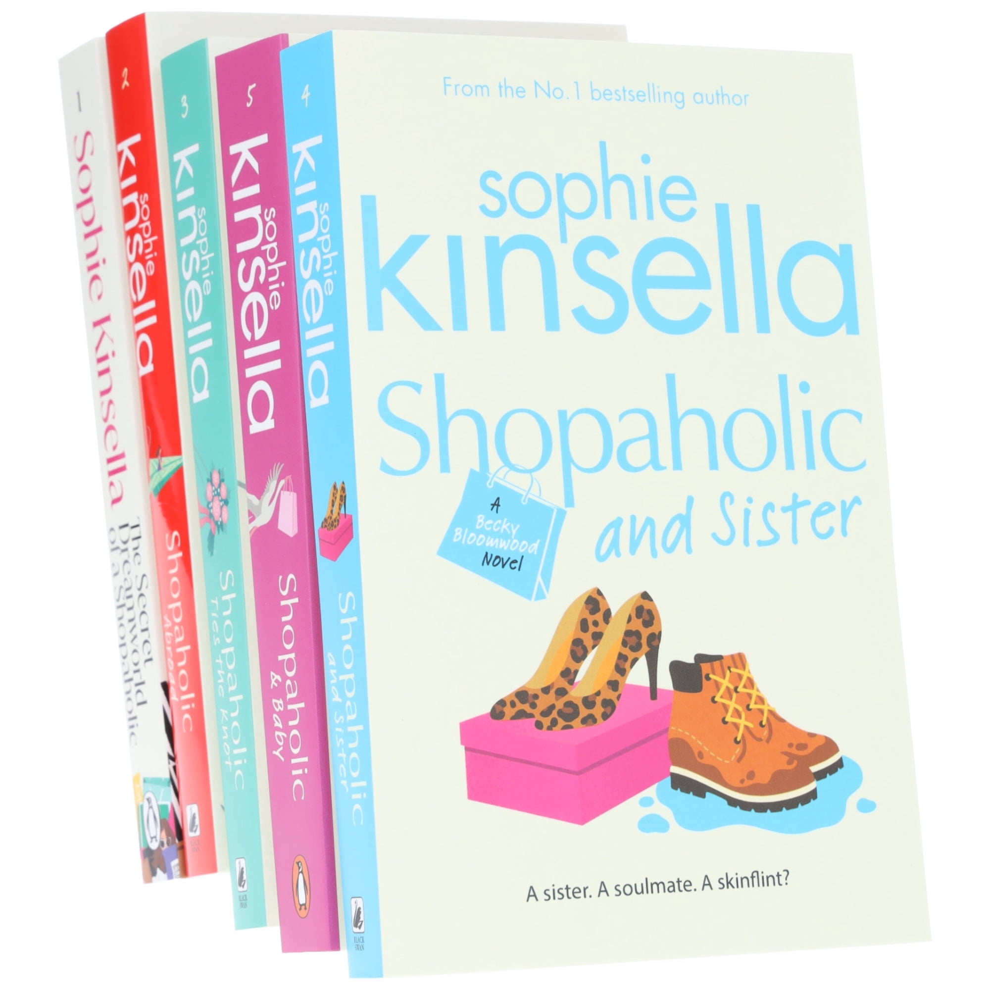 Shopaholic Series by Sophie Kinsella 5 Books Set (A Becky Bloomwood Novel) - PB