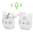 thumbnail image 3 of Baby Sound Monitor, Cartoon digital 300m de Largo Alcance Monitor de Bebé Con Luz Nocturna de Música para el Bebé Durmido Para Uso en el HOGAR PARE BEBÉS PARA ANCIANOS, 3 of 7