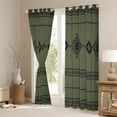 thumbnail image 3 of Castle Fairy Hippie Aztec Curtains Pack of 2 (42x84 Each),Bohemian Curtains Blackout, 3 of 6