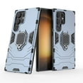 thumbnail image 2 of Heavy Duty Case For Samsung Galaxy S25 Ultra Armor Phone Case with Metal Ring Hidden Kickstand, Military Grade Shockproof Rugged Protective Cover for For Samsung Galaxy S25 Ultra,Navy, 2 of 8
