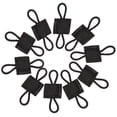 thumbnail image 2 of bolsa al aire libre 10 Uds Clip de soporte correa elástica portátil para chalecos mochilas bolsas (negro) FLhrweasw Nuevo, 2 of 5