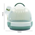 thumbnail image 4 of Happy Date Portable Hamster Cage Dwarf Hamster Carry Travel Cage Pet Outgoing Cage for Gerbil Hedgehog Mice Squirrel, 4 of 8