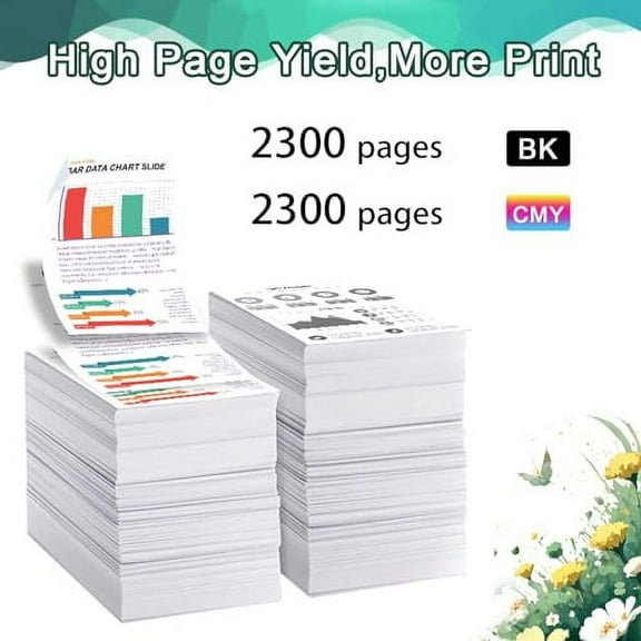 434060 434061 434062 434063 High Yield Toner Cartridge Compatible for Ricoh C125 P & C125 MF Printers 1 Black