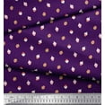 thumbnail image 2 of Soimoi Purple Rayon Fabric Oaknut Fruits Fabric Prints By Yard 56 Inch Wide, 2 of 3