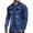 medium blue, variant on Denim Shirt for Men Classic Slim Fit Long Sleeve Button Down Work Shirts Casual Western Cowboy Jean Jackets Lapel Long-sleeved Men's Shirt