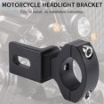 thumbnail image 2 of Universal Handlebar 22 25mm 7/8 Inch Motorcycle Headlight Bracket Spotlight Tube Clamp for Cafe Chopper,TG81, 2 of 8