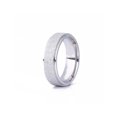 thumbnail image 3 of Men Women Titanium Steel Ring Matte Couple Ring Unisex Titanium Steel Rings Engagement Finger Ring Size 7-10, 3 of 5