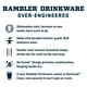 thumbnail image 4 of Botella de agua YETI Rambler 530 ml con aislamiento al vacío Rescue Red, 4 of 8